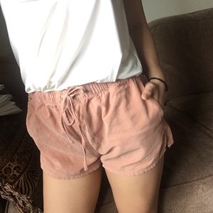 Forever 21 pink/peach dolphin shorts